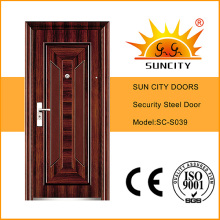 Top-Qualität Economic Single Steel Doors (SC-S039)